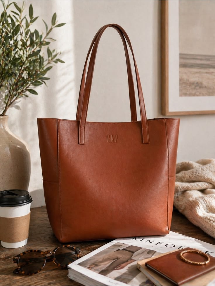 Leather Tote